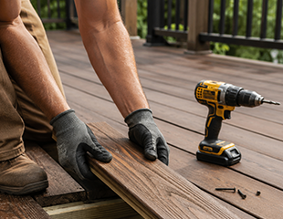 Professional deck construction and repair services in Ontario