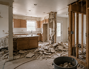Interior demolition services for home renovation projects